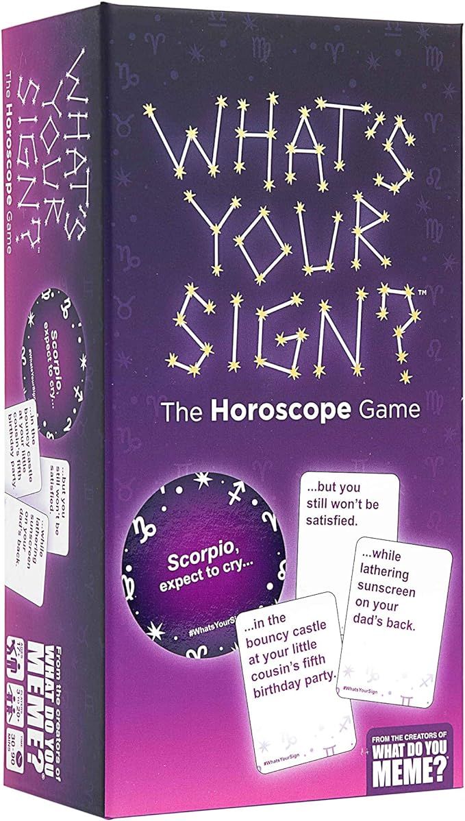 What's Your Sign? The Horoscope Game for Astrology Lovers by What Do You Meme? | Amazon (US)