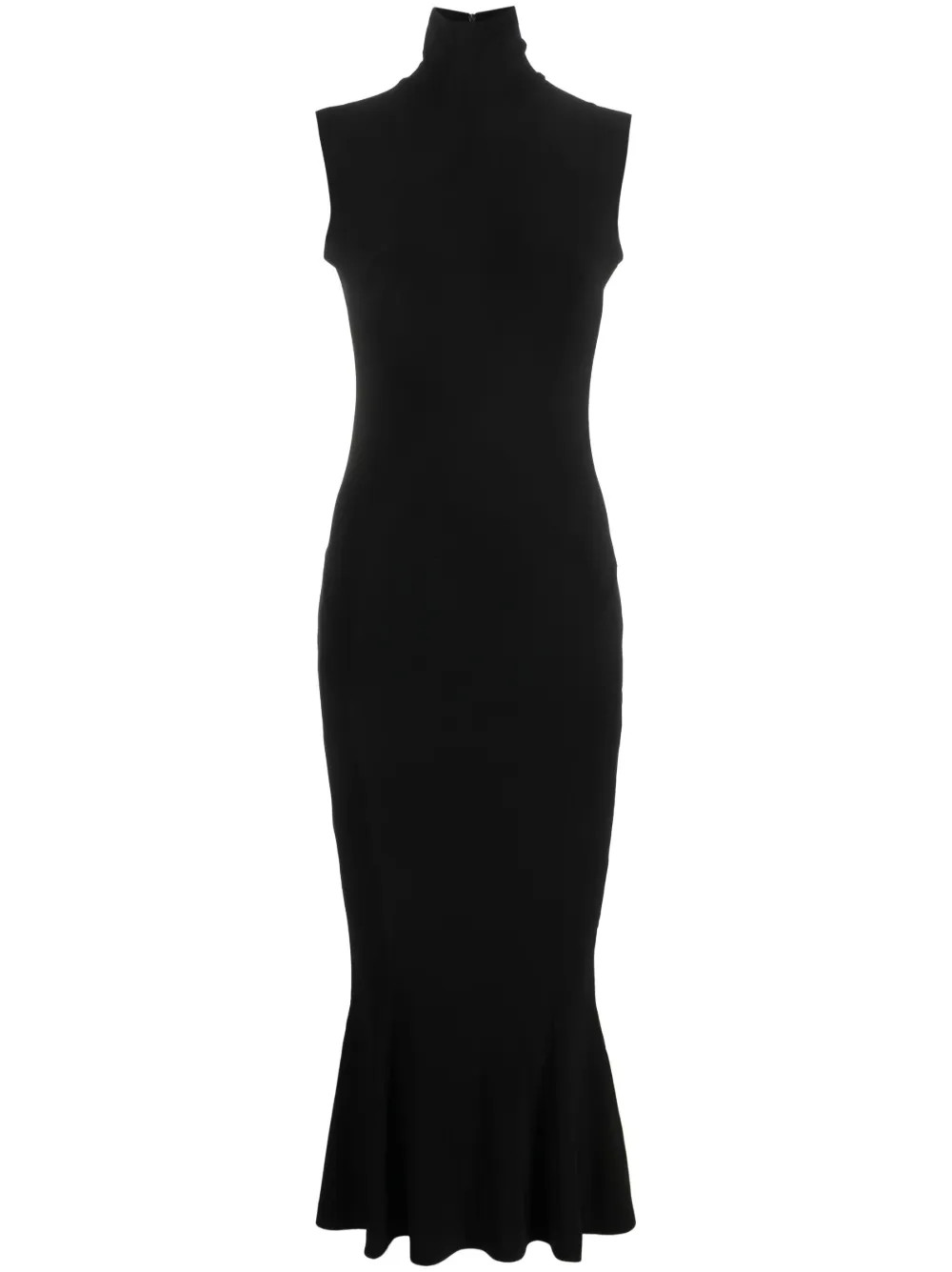 Norma Kamali high-neck Sleeveless Dress  - Farfetch | Farfetch Global