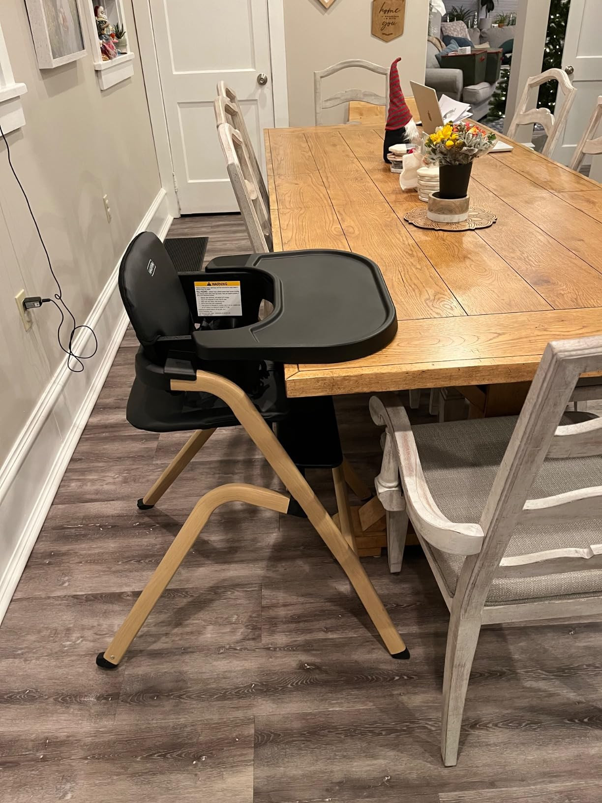 HARPPA Caspio Baby High Chair with Removable Tray and Cushion, 6-Level Adjustable Seat and Footre... | Amazon (US)