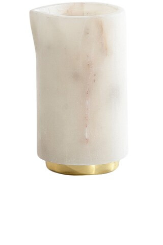 HAWKINS NEW YORK Simple Marble and Brass Creamer in White from Revolve.com | Revolve Clothing (Global)