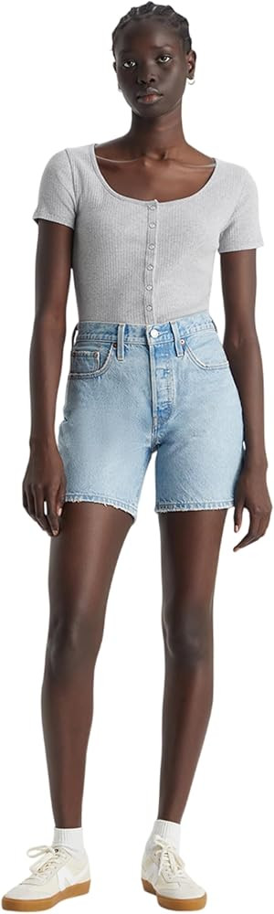 Levi's Women's 501 Mid Thigh Short | Amazon (US)