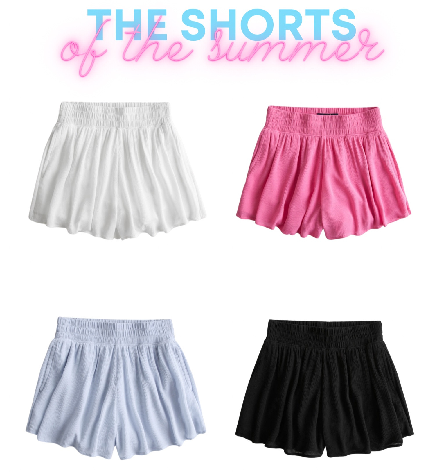 THE SHORTS OF THE SUMMER🩷💙 bathing suit cover up shorts  Summer shorts. Flowy shorts. 

#LTKunder50 #LTKunder100
