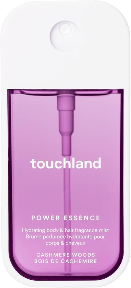 Touchland Power Essence Hydrating Body & Hair Fragrance, Cashmere Woods, 2 FL. OZ. Travel Size Bo... | Amazon (US)