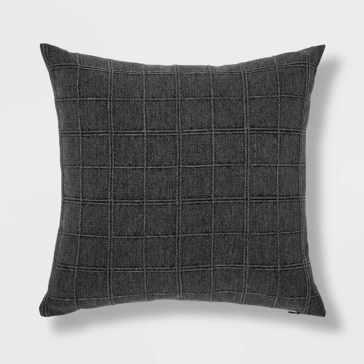 Woven Washed Windowpane Throw Pillow - Threshold™ | Target