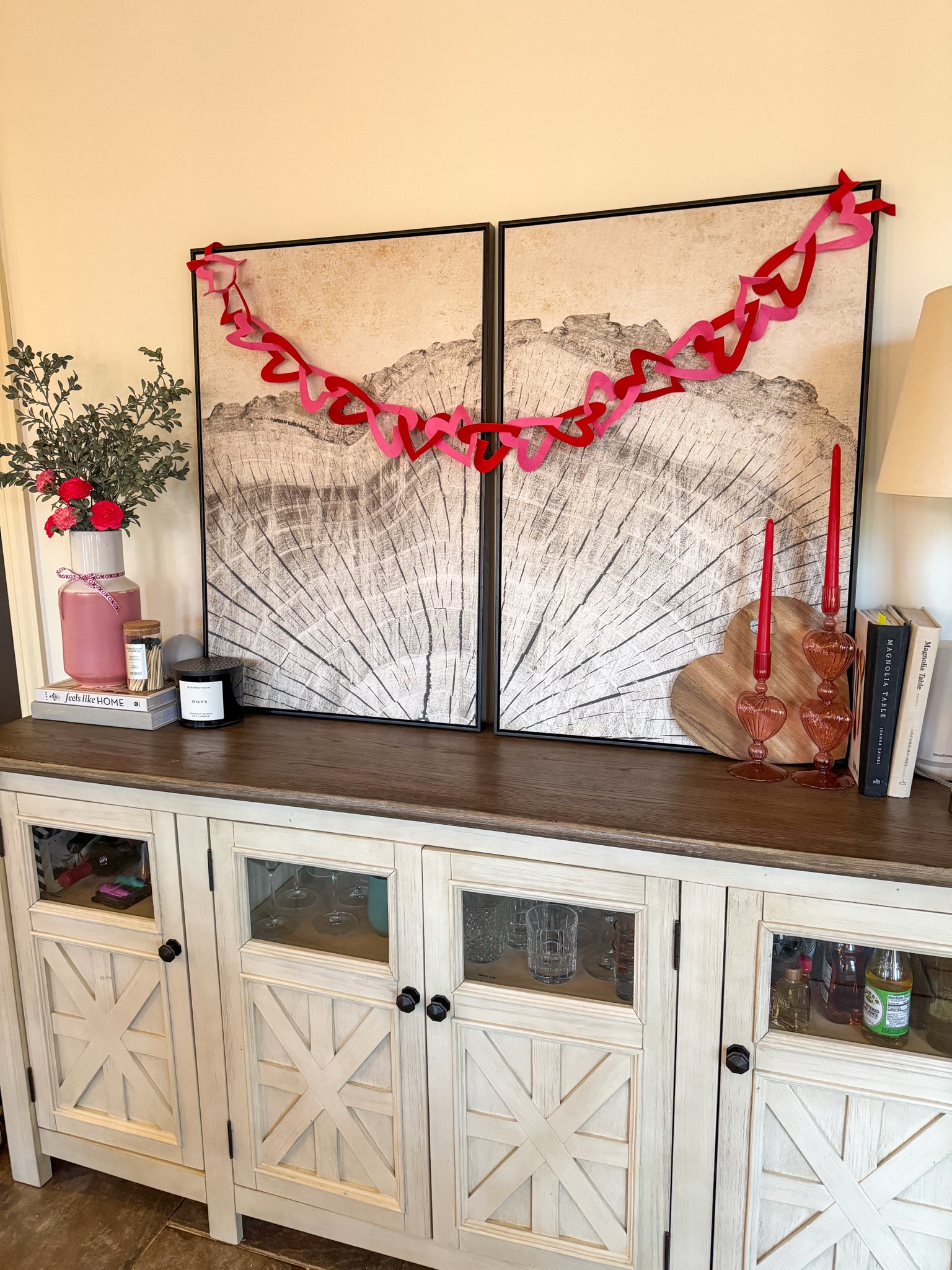 Buffet, hutch, kitchen furniture, sideboard, Valentine’s Day decorations #sideboard #hutch #furniture #kitchen #valentinesday

#LTKSeasonal #LTKSaleAlert #LTKHome
