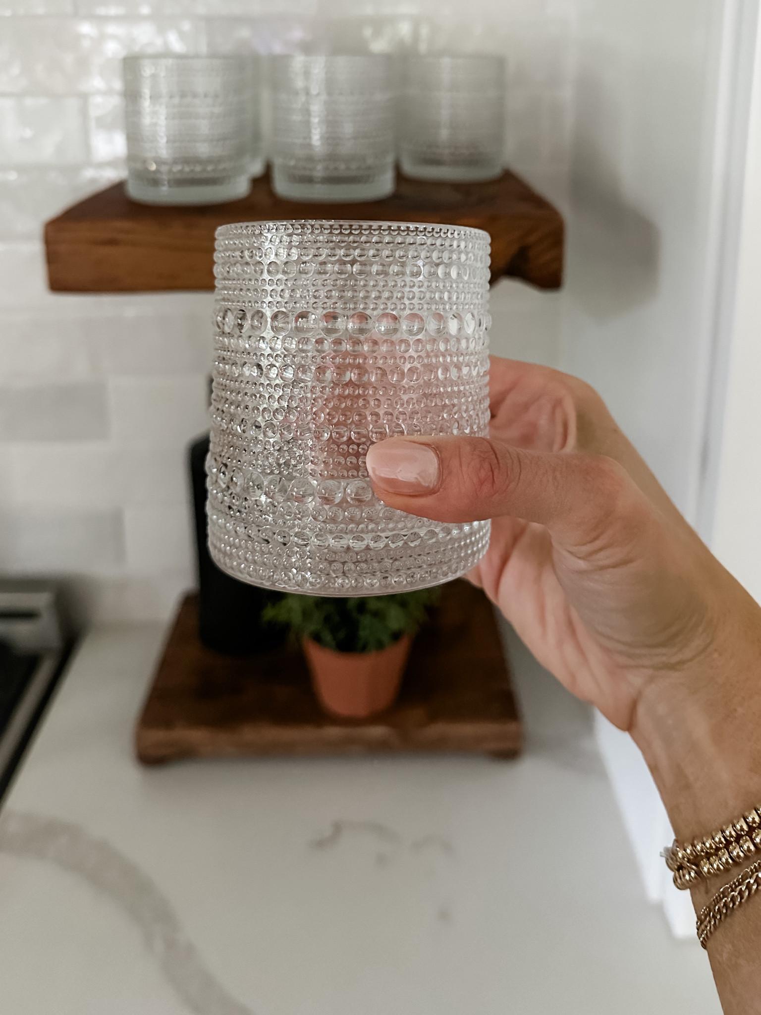 Hobnail drinking glasses are a prime day deal! 

#LTKHome #LTKFindsUnder50 #LTKSaleAlert