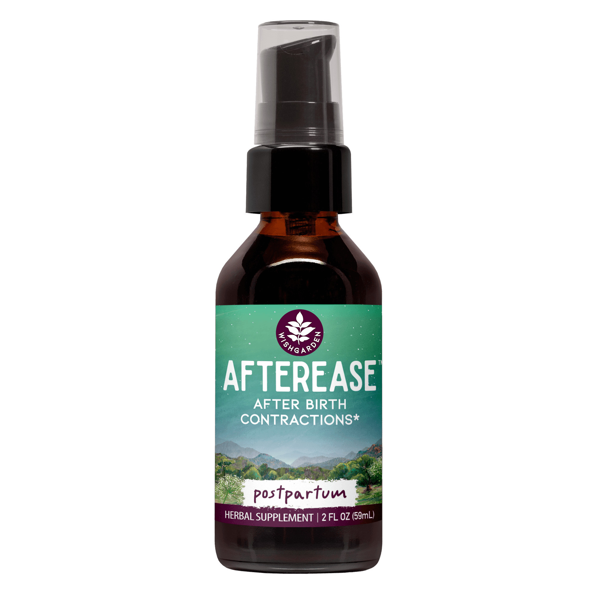 WishGarden Herbs AfterEase - For Afterbirth Contractions | Grove