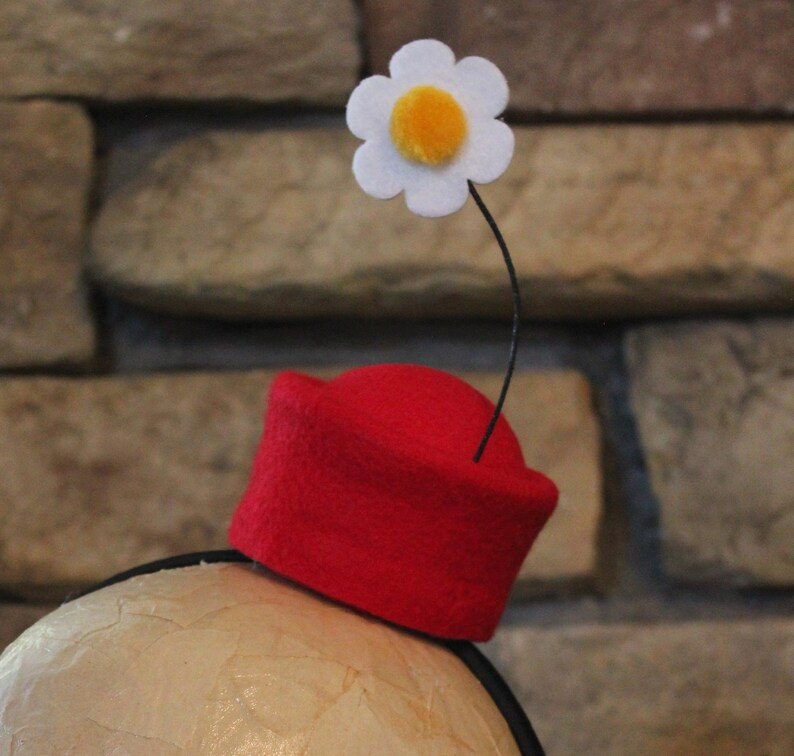 Classic Minnie Mouse Mini Hat, Retro Minnie Headband, Disney Hat, Dapper day, Disney Bound, Vinta... | Etsy (US)