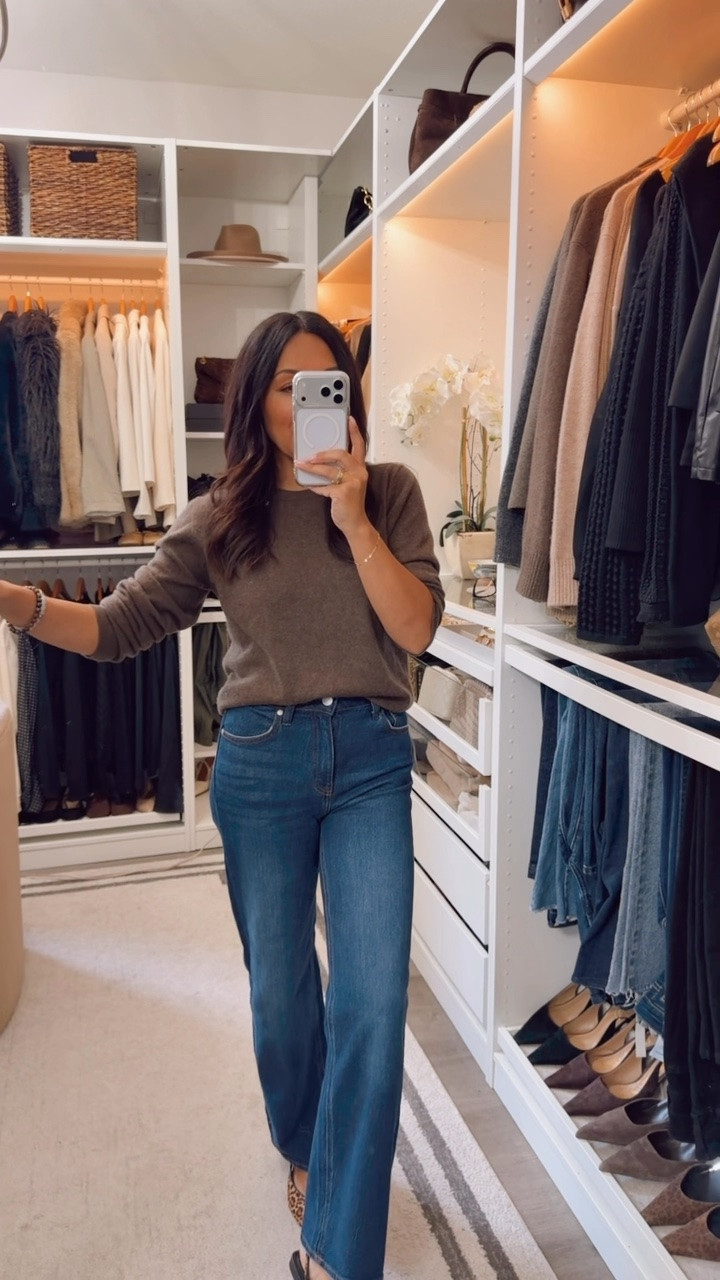 The only sweater you need this season! Classic cashmere crewneck, trust me when I say you’ll want every color

@Quince  #quincepartner

#LTKootd #LTKOver40