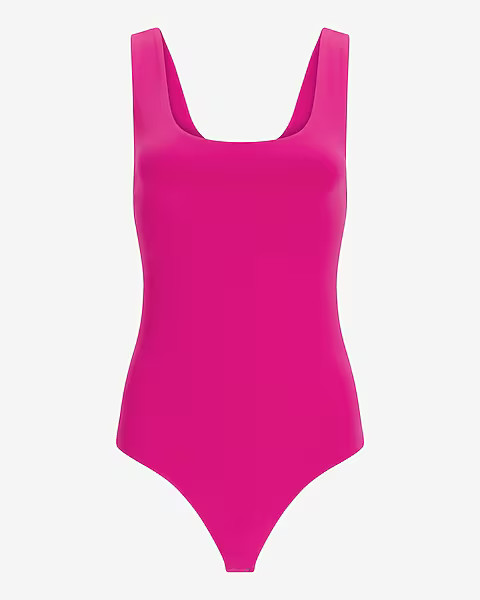 Body Contour High Compression Scoop Neck Bodysuit | Express