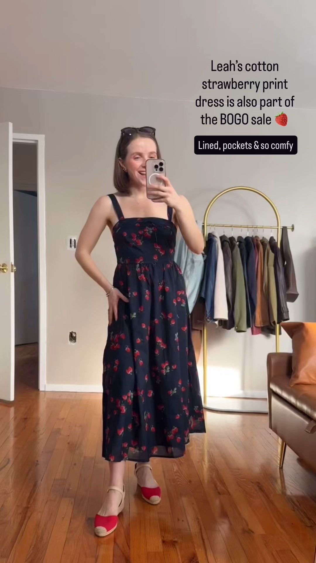 Abercrombie BOGO 50% off. Love this cotton dress for vacation & to wear into spring. Wearing xs petite. Lined and has pockets. Adjustable steps

#LTKSaleAlert