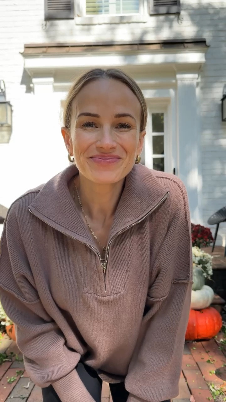 This maternity friendly outfit from Amazon is included in Prime Big Deal Days! I have a small in the sweater, an XS in the leggings, a size 7 in the sneakers (which is a 1/2 size up!) and LOVE this woven purse. It’s durable, lightweight, and you can wipe it down if anything spills on it. #maternityfriendly #amazonprimedeals

#LTKxPrime #LTKSeasonal #LTKbump