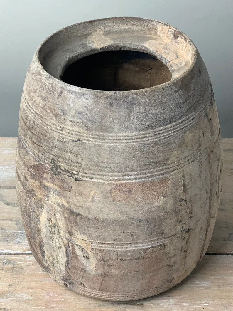 Large Teakwood Vessel {A} (Free Shipping) | Etsy (US)