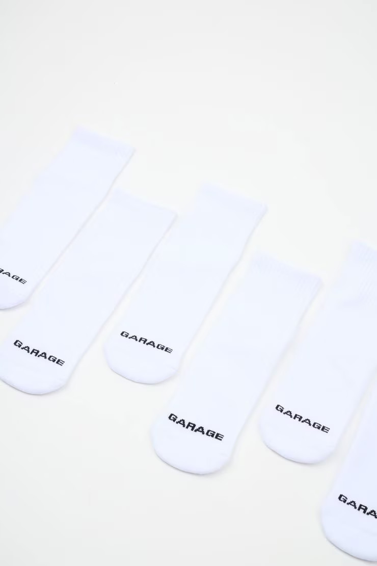 3 Pack Shorty Socks | Garage Clothing