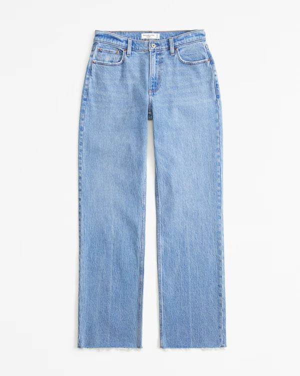 Women's Low Rise Baggy Jean | Women's Bottoms | Abercrombie.com | Abercrombie & Fitch (US)