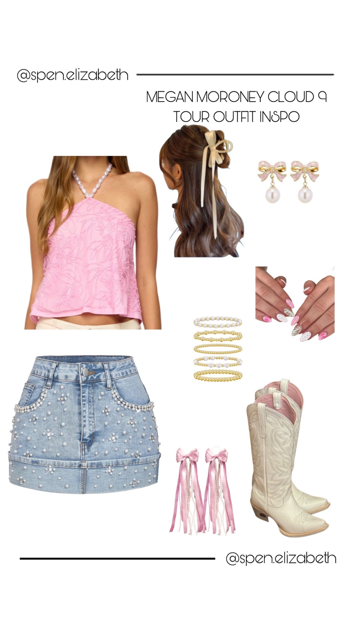 megan moroney cloud 9 tour concert outfit inspo!!