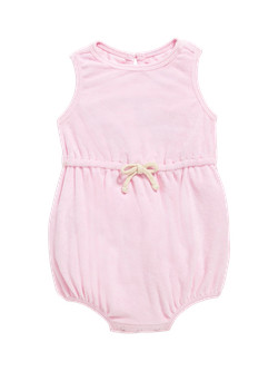 Sleeveless Loop-Terry Romper for Baby | Old Navy (US)