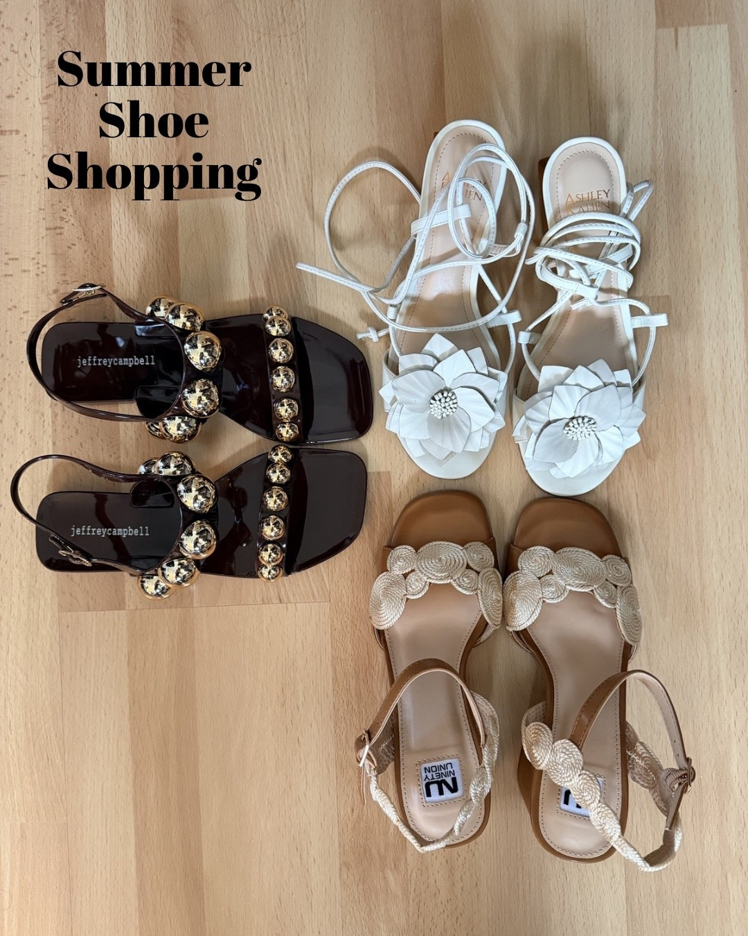 Stocking up on my Summer Sandal Collection 🛍️ size down on the Studded Sandals- Run large - Heels are only 2 inches so comfy!!!

#LTKSaleAlert #LTKWorkwear #LTKootd