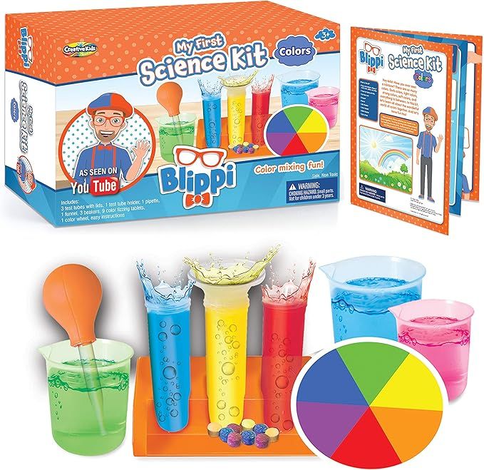 Be Amazing! Toys Blippi My First Science: Science Kit with Color Experiments | Amazon (US)