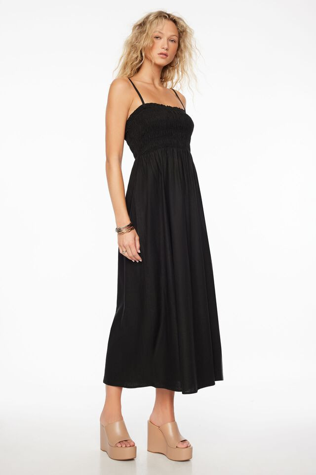 Neve Linen Maxi Dress$89.95 | Dynamite Clothing