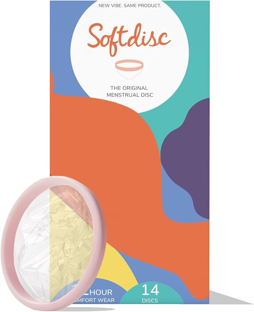 Softdisc Menstrual Discs | Disposable Period Discs | Tampon, Pad, and Cup Alternative | Capacity ... | Amazon (US)