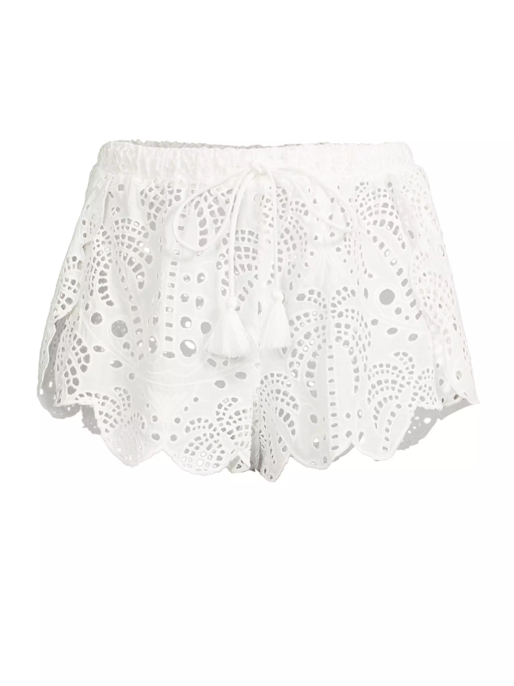 Anglaise Eyelet Shorts | Saks Fifth Avenue