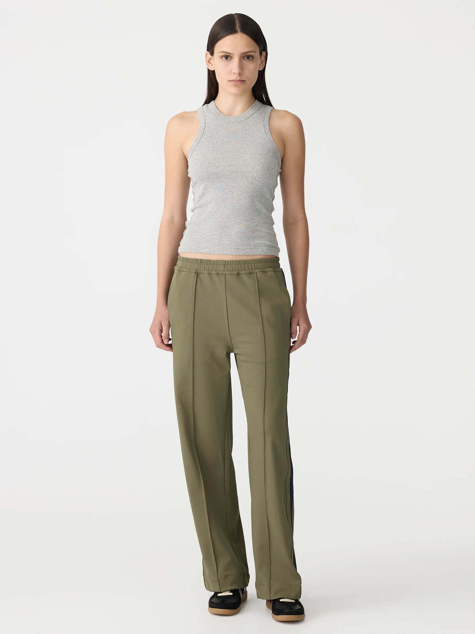 Twill Stripe Detail Pant | Bassike