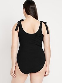 Tie-Strap Tank Top Bodysuit | Old Navy (US)