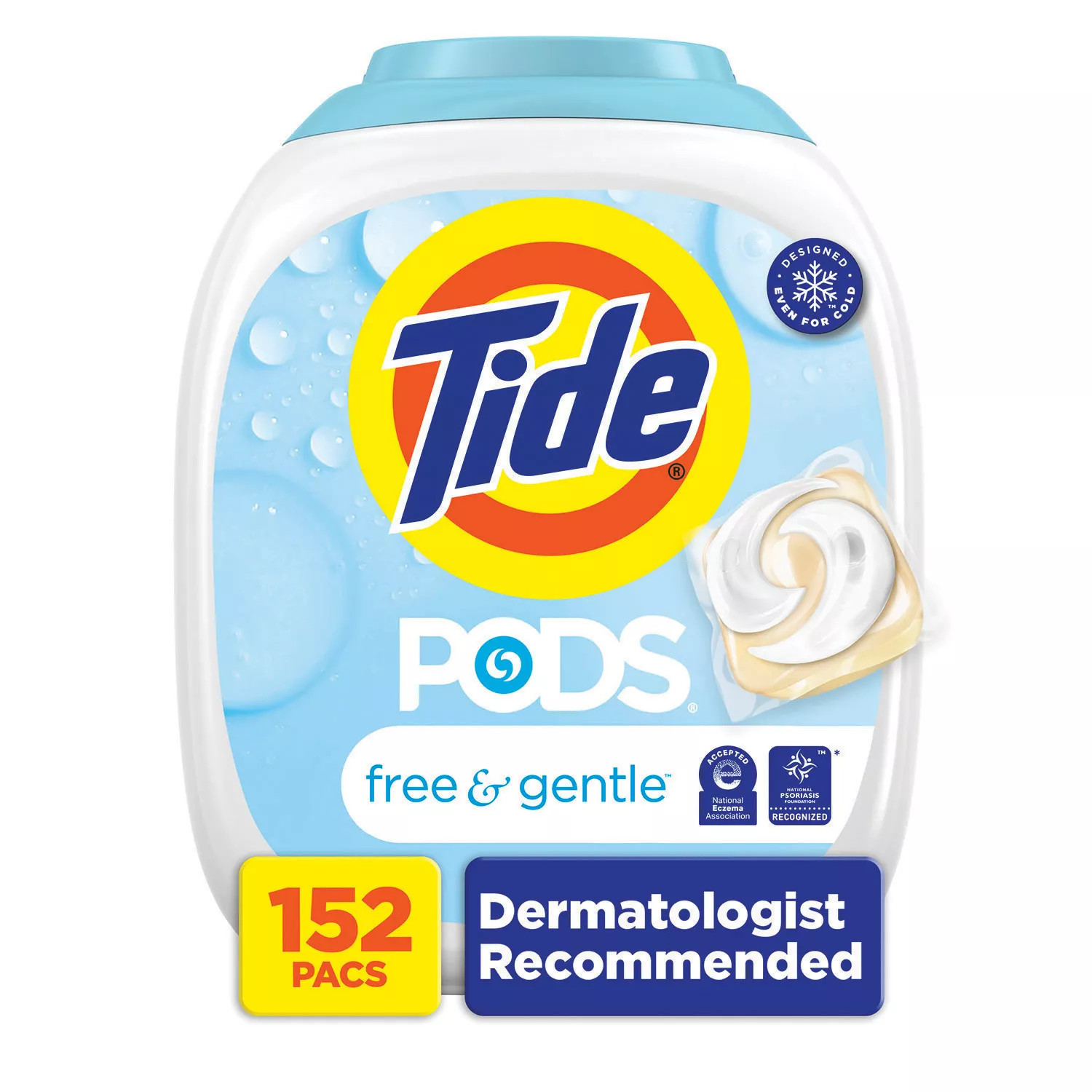Tide PODS Free & Gentle Laundry Detergent Pacs, 152 Ct | Sam's Club