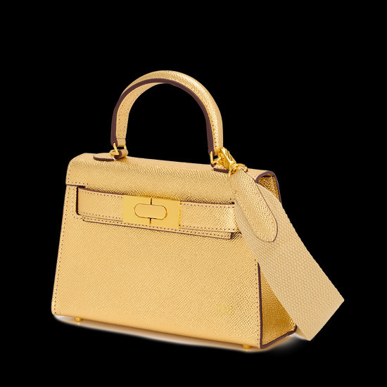Lily and Bean Limited Edt Evie Leather Bag Gold | Lily and Bean