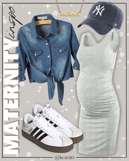 Maternity outfit Amazon fashion white bodycon maternity dress body con dresses with denim jacket navy blue 47 brand hat New York Yankees hat baseball hat white converse high top platform sneakers shoes gold mama necklace || baby bump style fashion cute outfits inspo spring summer mama outfits #maternity #style #fashion #outfit #outfits #babybump #dress #jacket #babymoon #affordable #amazon
.
.
.
baby shower dress, Maternity Dresses, Maternity, over the bump, motherhood maternity, pinkblush, mama shirt sweatshirt pullover, hospital bag, nursery, maternity photos, baby moon, pregnancy, pregnant, maternity leggings, maternity tops, diaper bag, mama necklace, baby boy, baby girl outfits, newborn, mom, 

Amazon fashion, teacher outfits, business casual, casual outfits, neutrals, street style, Midi skirt, Maxi Dress, Swimsuit, Bikini, Travel, skinny Jeans, Puffer Jackets, Concert Outfits, Sweater dress, Sweaters, cardigans Fleece Pullovers, hoodies, button-downs, Oversized Sweatshirts, Jeans, High Waisted Leggings, dresses, joggers, fall Fashion, winter fashion, leather jacket, Sherpa jackets, shacket, Plaid Shirt Jackets, apple watch bands, lounge set, Date Night Outfits, Vacation outfits, Mom jeans, shorts, sunglasses, Airport outfits, biker shorts, plus size fashion, Stanley cup tumbler, boots booties tall over the knee, ankle boots, Chelsea boots, combat boots, pointed toe, chunky sole, heel, high heels, mules, clogs, sneakers, slip on shoes, Nike, adidas, vans, dr. marten’s, ugg slippers, golden goose, sandals, high heels, loafers, Birkenstock Birkenstocks, Steve Madden


#LTKBaby #LTKBump #LTKStyleTip