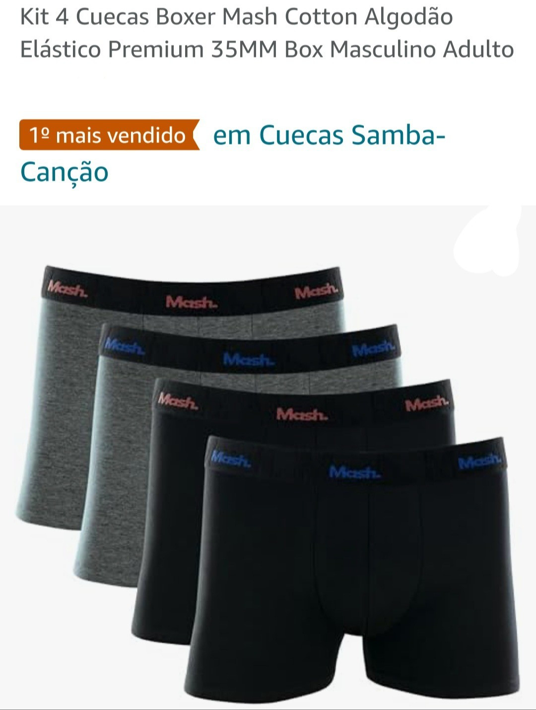 Conforto e qualidade em Cuecas Mash

#LTKbrasil