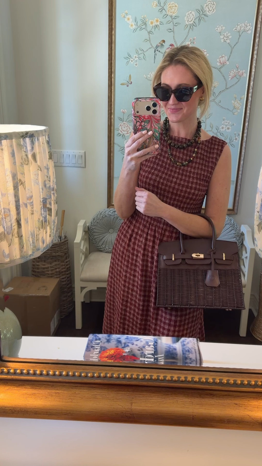 Fall dress that’s great for warm weather!