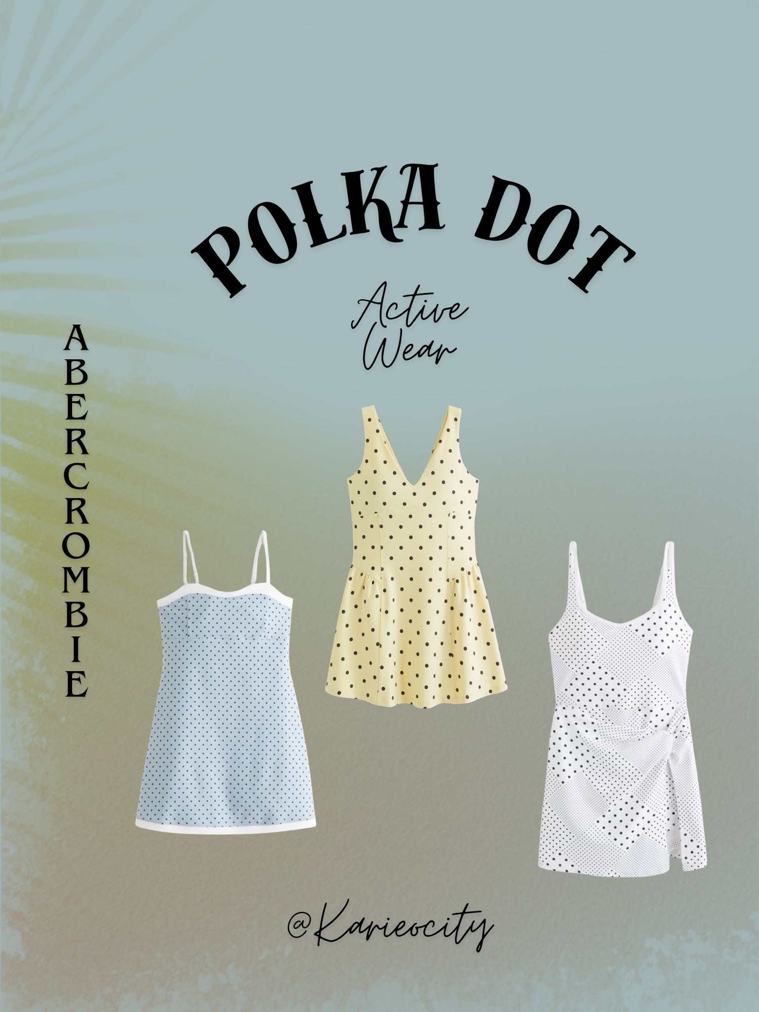 Polka Dot Abercrombie Active Wear 

Polka dots// Abercrombie// Abercrombie Active Wear// Active Wear// Abercrombie

#LTKTravel #LTKActive #LTKSeasonal