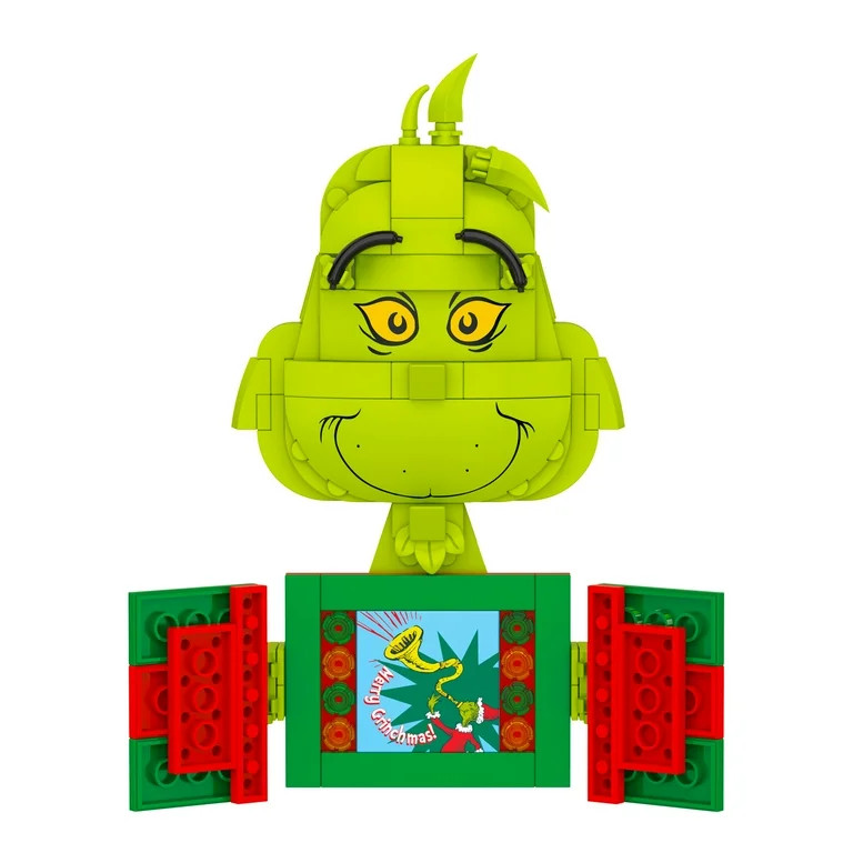 Brickcraft The Grinch Story Time with the Grinch Decoration Building Kit (138-Piece Set), Christm... | Walmart (US)