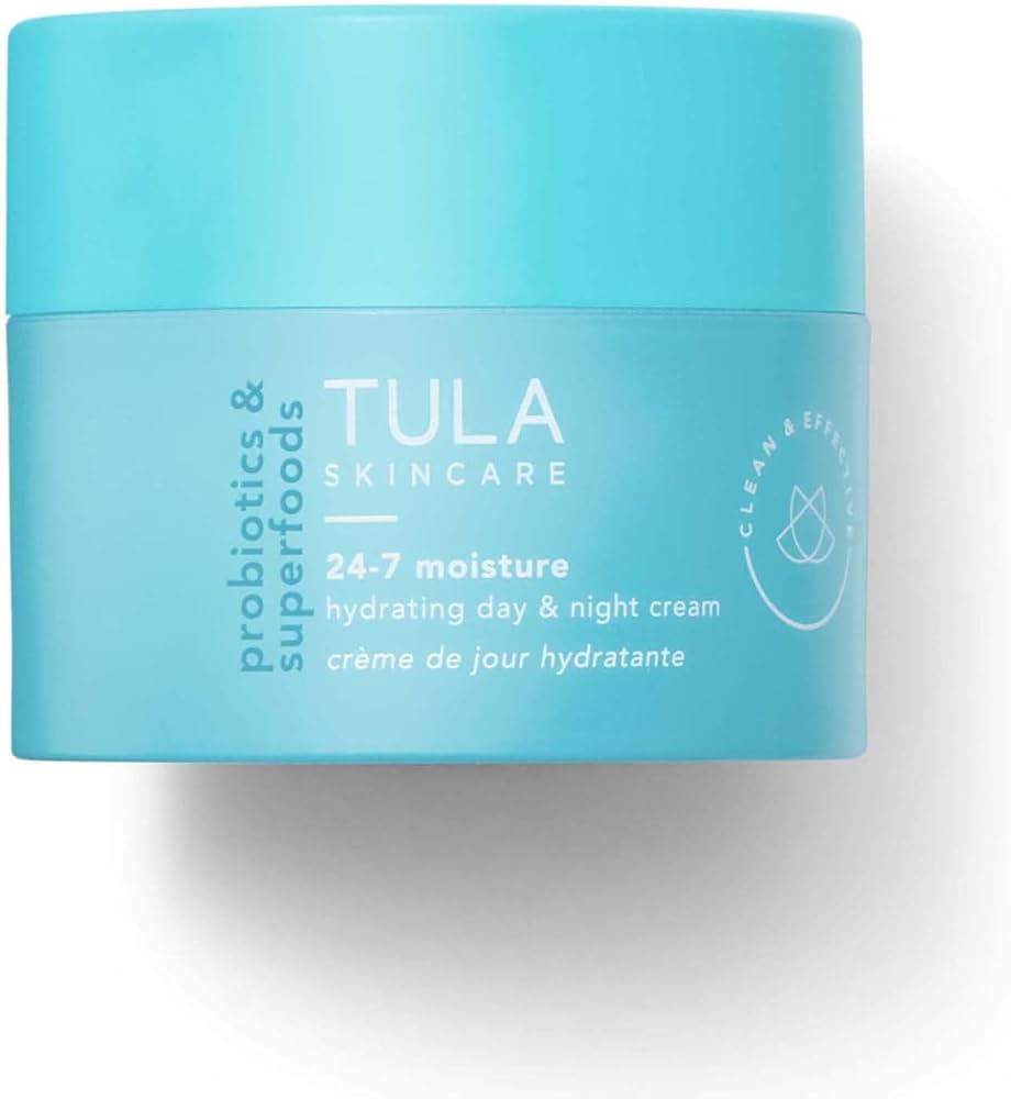 TULA Skin Care 24-7 Hydrating Day & Night Cream - Anti-Aging Moisturizer for Face, Contains Water... | Amazon (US)
