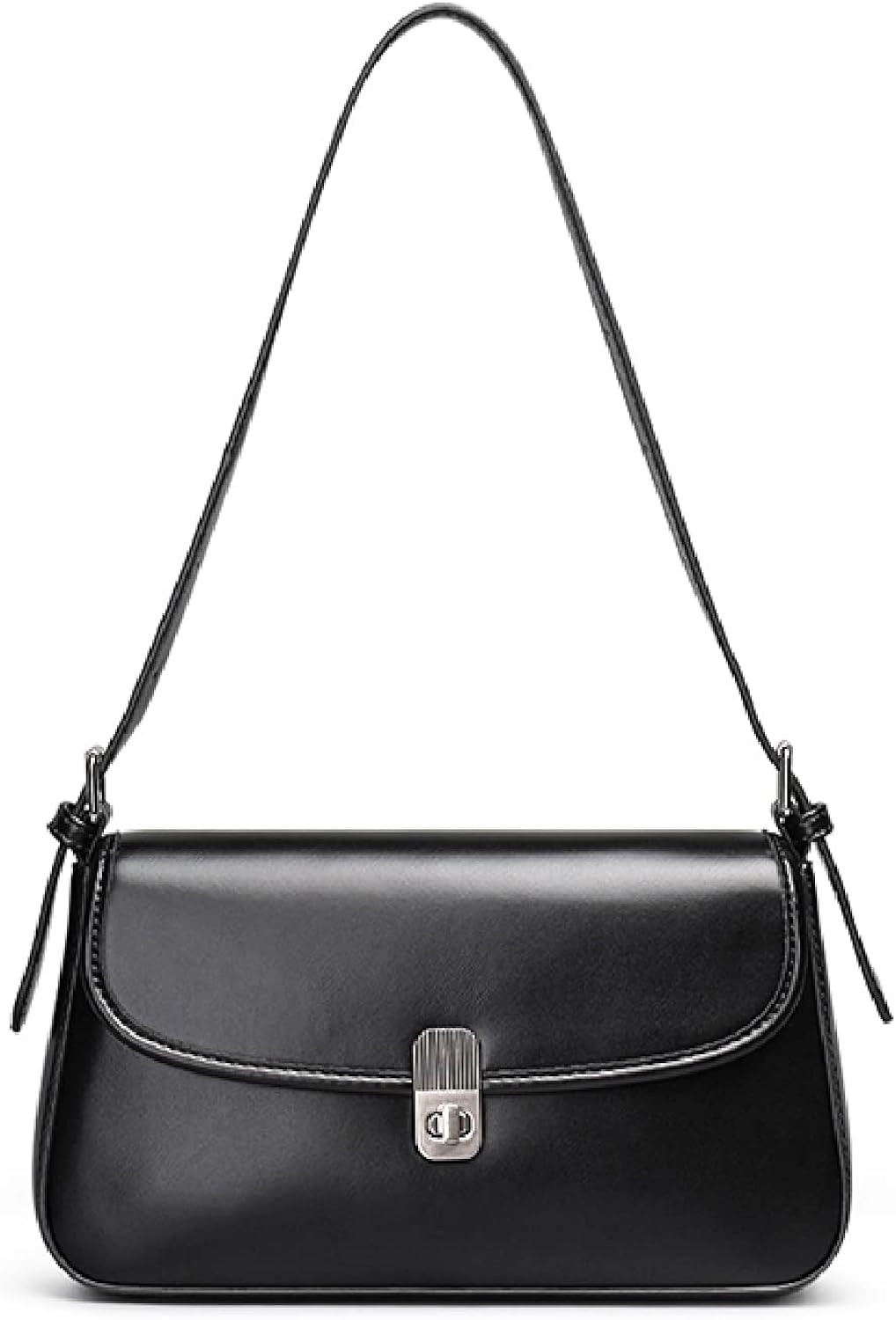 PS PETITE SIMONE Small Black Shoulder Bag for Women Brianna Trendy White Mini Purse Shoulder Hand... | Amazon (US)