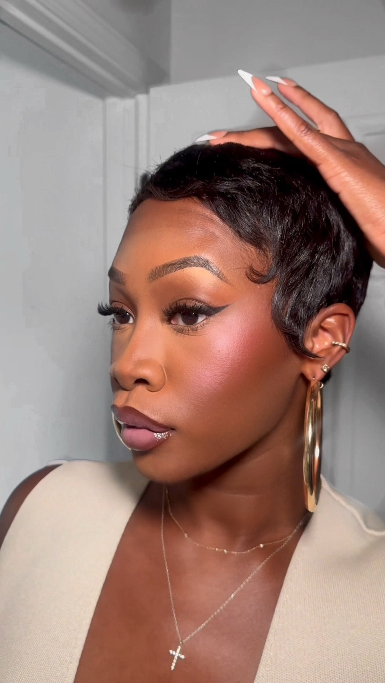 The MAC X JT lip combo is a beautiful & subtle pink lip perfect for darker skin tones! #maccosmetics #lipcombo #makeupforblackwomen #macxjt 

#LTKBeauty