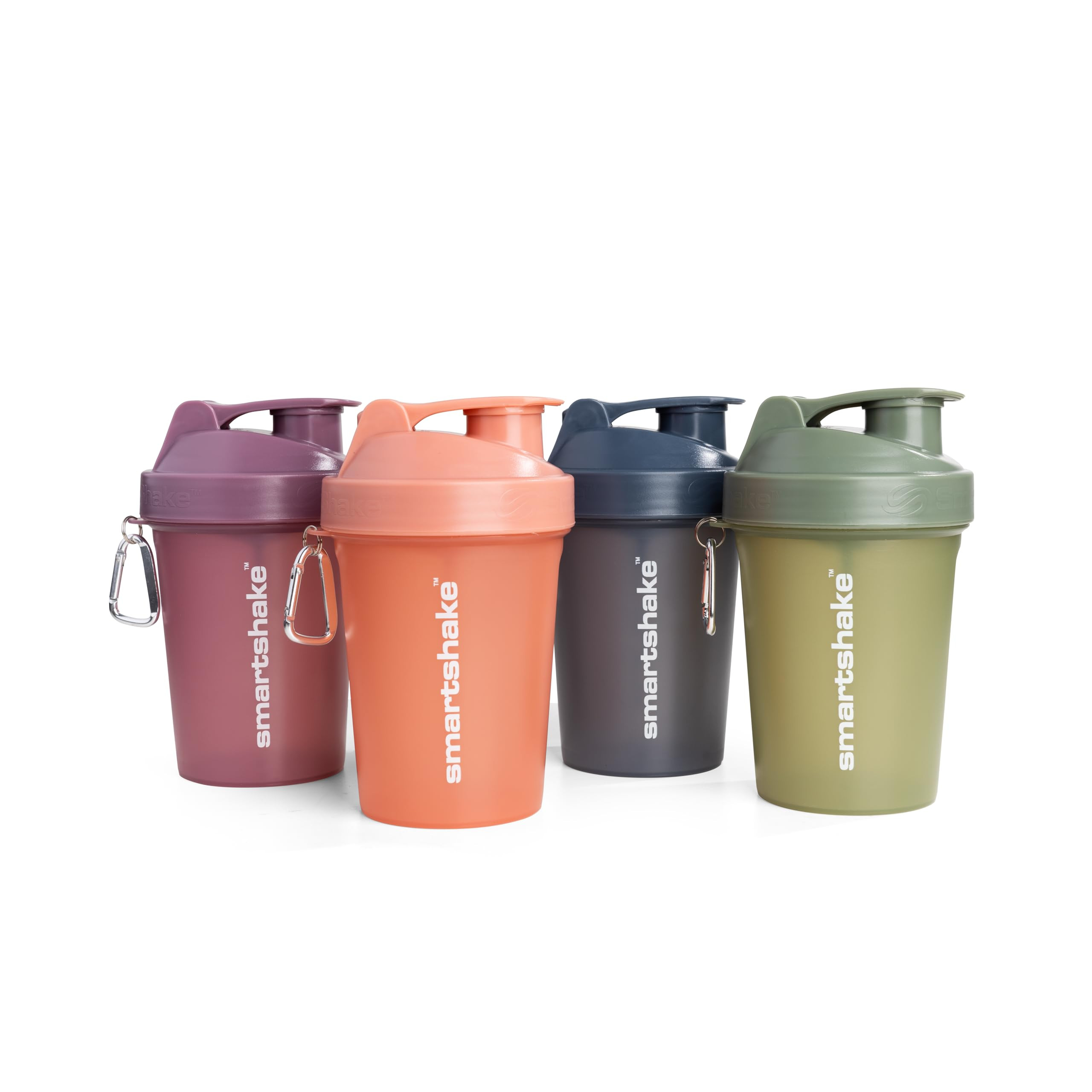 Smartshake Protein Shaker Bottle for Protein Mixes - 4 Pack - 13.5 oz | Leak Proof Shaker Cups fo... | Amazon (US)