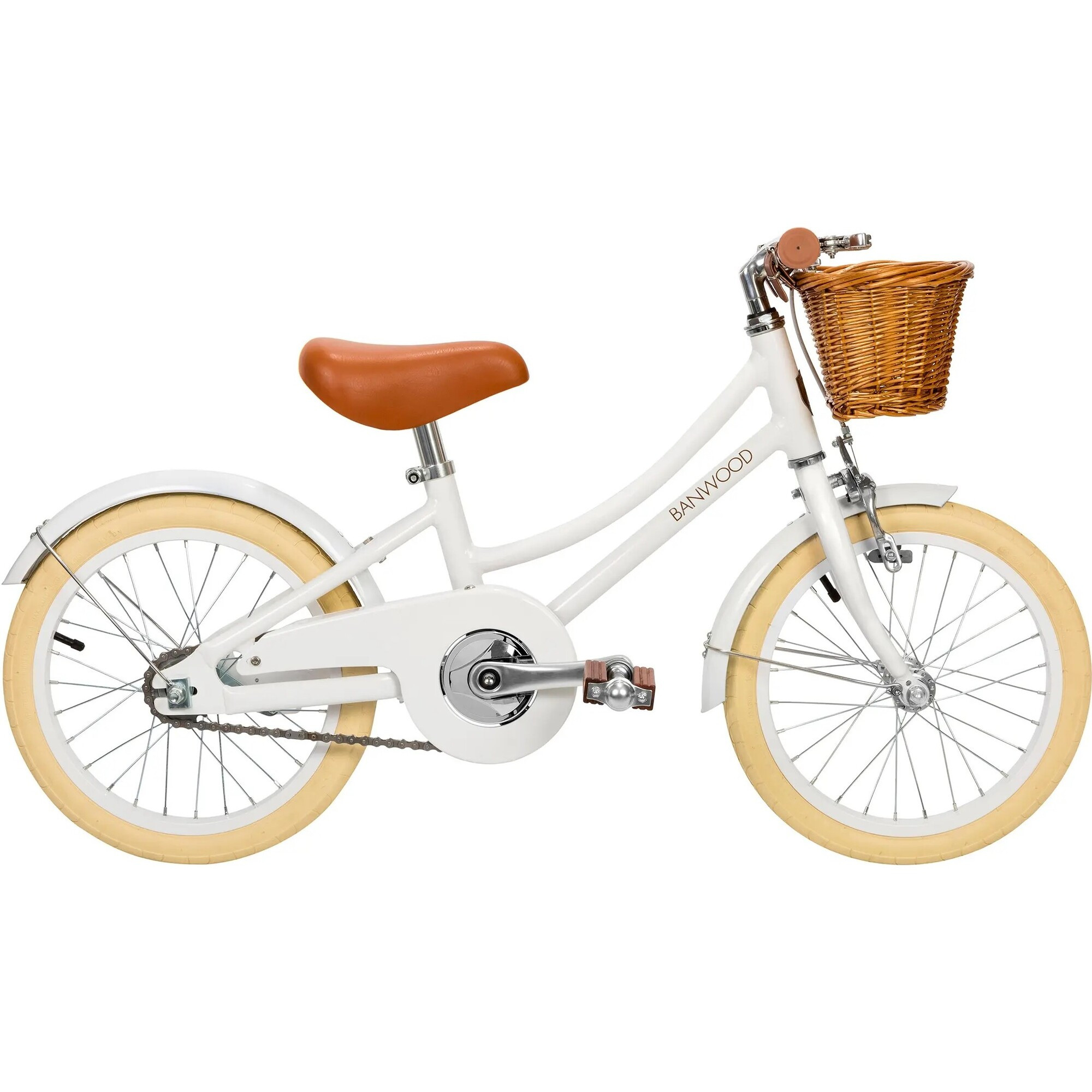 BANWOOD CLASSIC BIKE, WHITE | Maisonette
