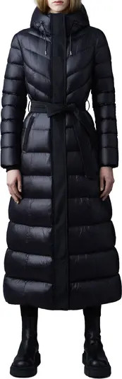 Calina Lustrous Water Repellent Down Coat | Nordstrom