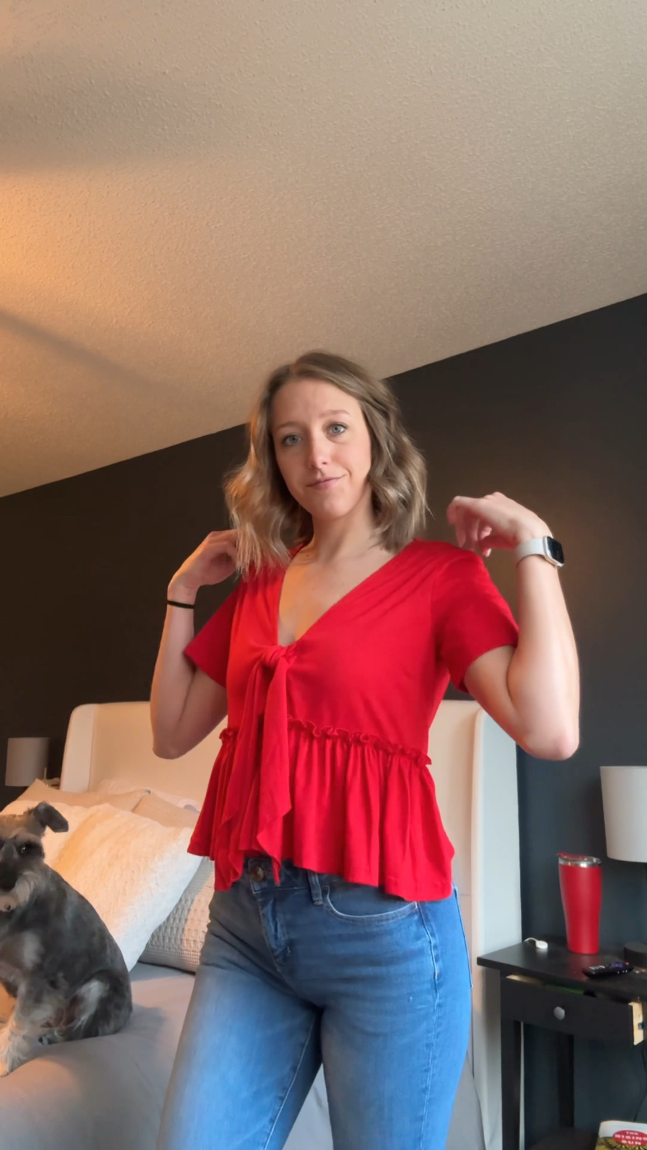 Follow @helloemmamarie for more casual everyday outfits! Comment "LINK" for details sent straight to your inbox!

This adorable @amazonfashion top comes in a ton of colors is, fits tts & is perfect for spring/summer!

#LTKfindsunder50 #LTKsalealert #LTKstyletip