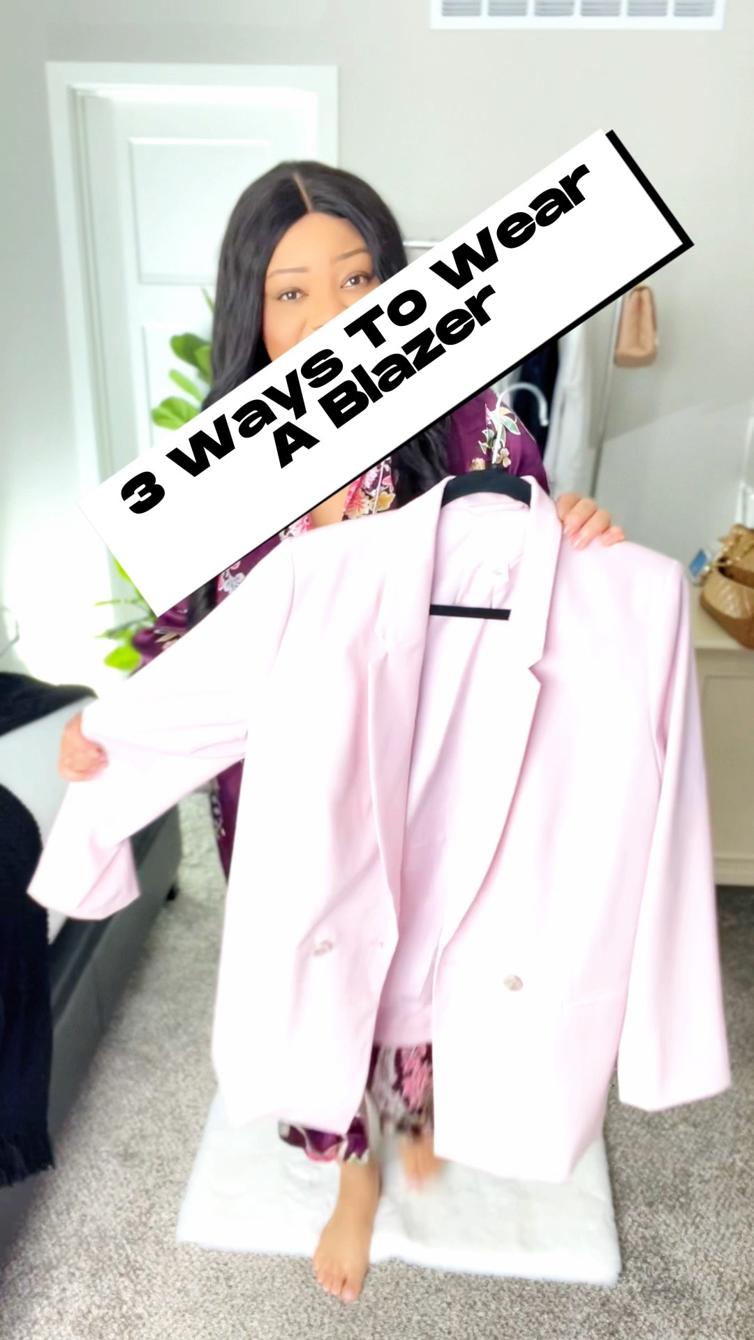 3 simple and easy way to style a blazer. #blazer #blazerstyle #oversizedblazer #blazeroutfit #blazers #3waystostyle #pinkblazer #pinkblazerstyling #pinkblazeroutfit #fashion #ootd #casualoutfits #brunchoutfit #dinneroutfit #springoutfit 

#LTKFind #LTKunder100 #LTKstyletip