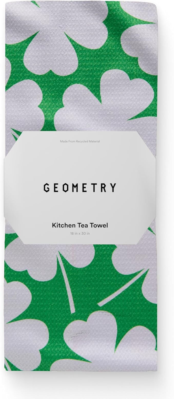 GEOMETRY St. Patrick’s Day Kitchen Towels - Quick Dry Microfiber Cloth Dish Towels for Kitchen ... | Amazon (US)