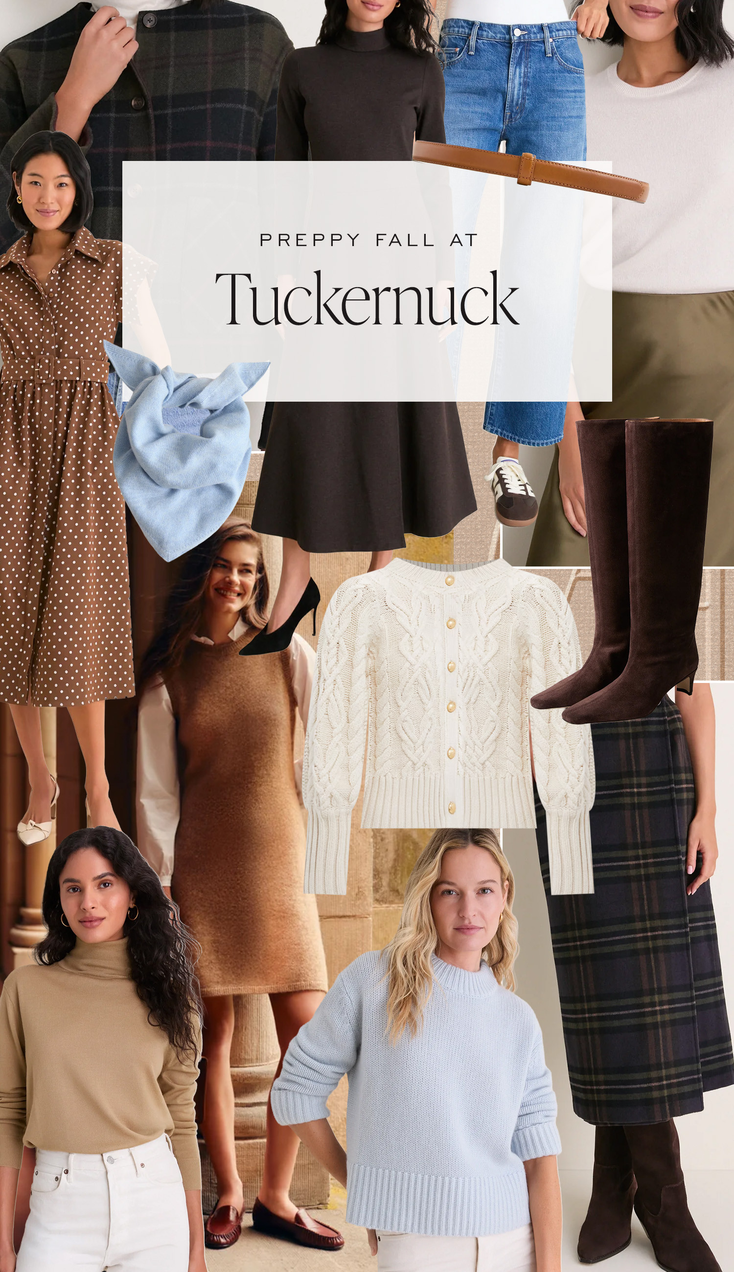Favorite finds from Tuckernuck. The best knit sweaters, the sweater dress of my dreams, fall boots and soft layers 

 #LTKootd #LTKSeasonal