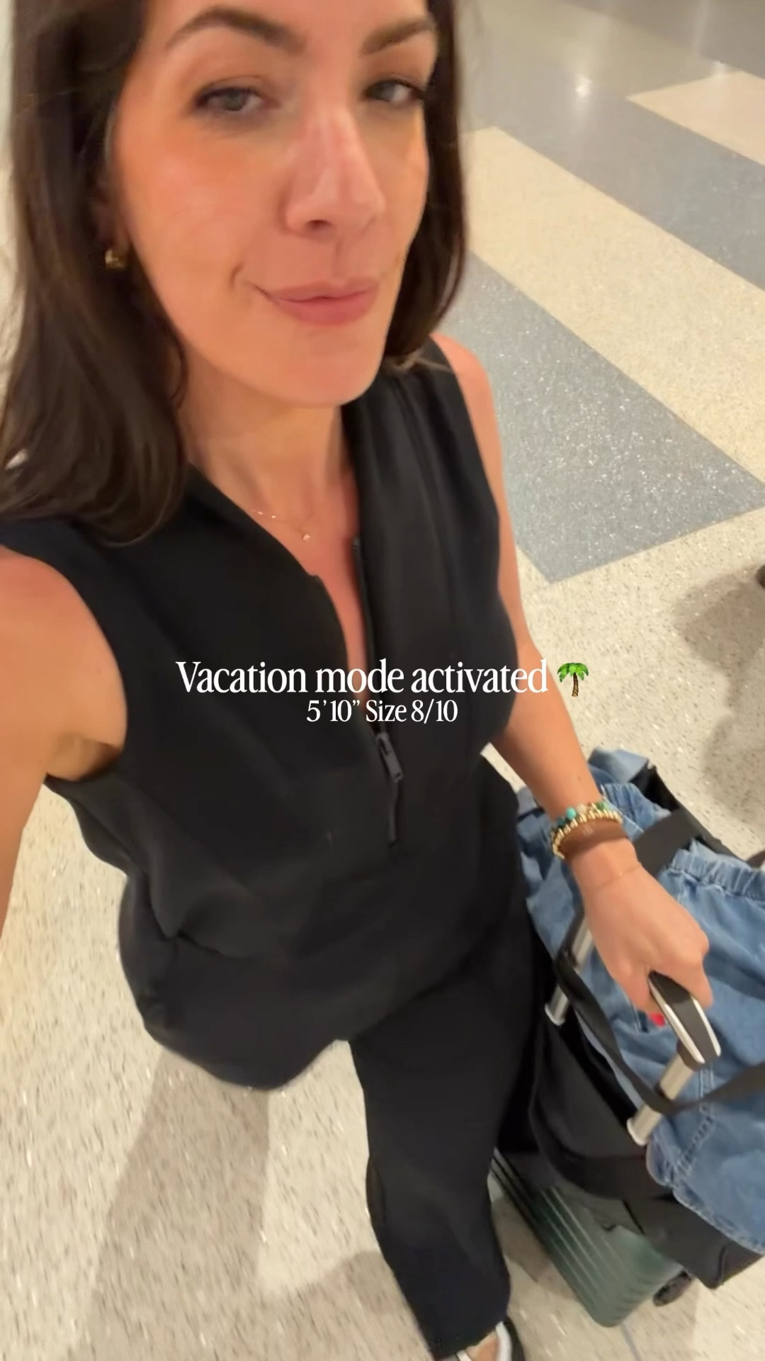 The dress thumbnail looks like a coat fyi
In a medium regular dress
Medium regular jumpsuit (code Meghanxspanx) 

#LTKSaleAlert #LTKMidsize #LTKTall