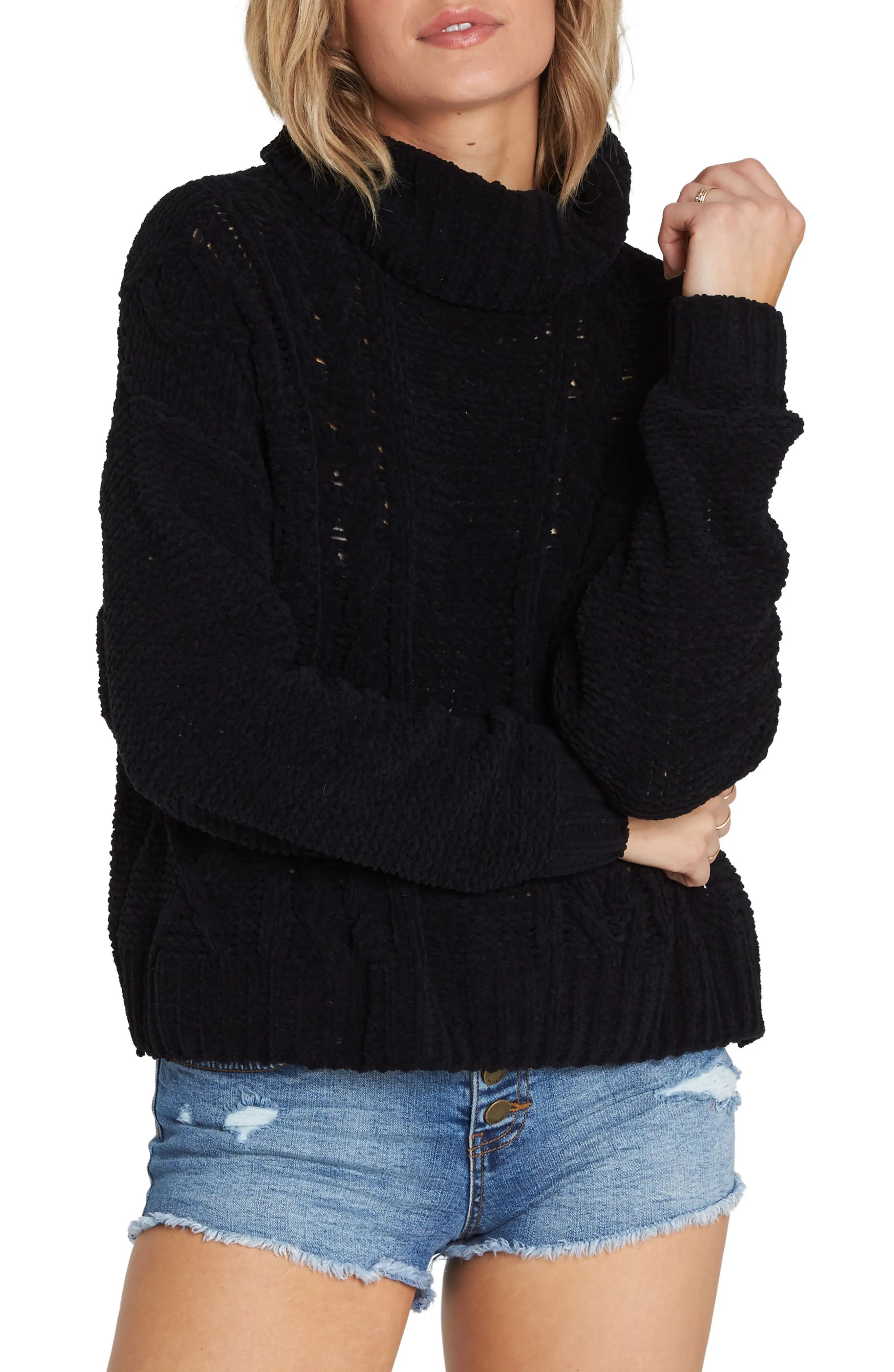 Cable Knit Turtleneck Sweater | Nordstrom