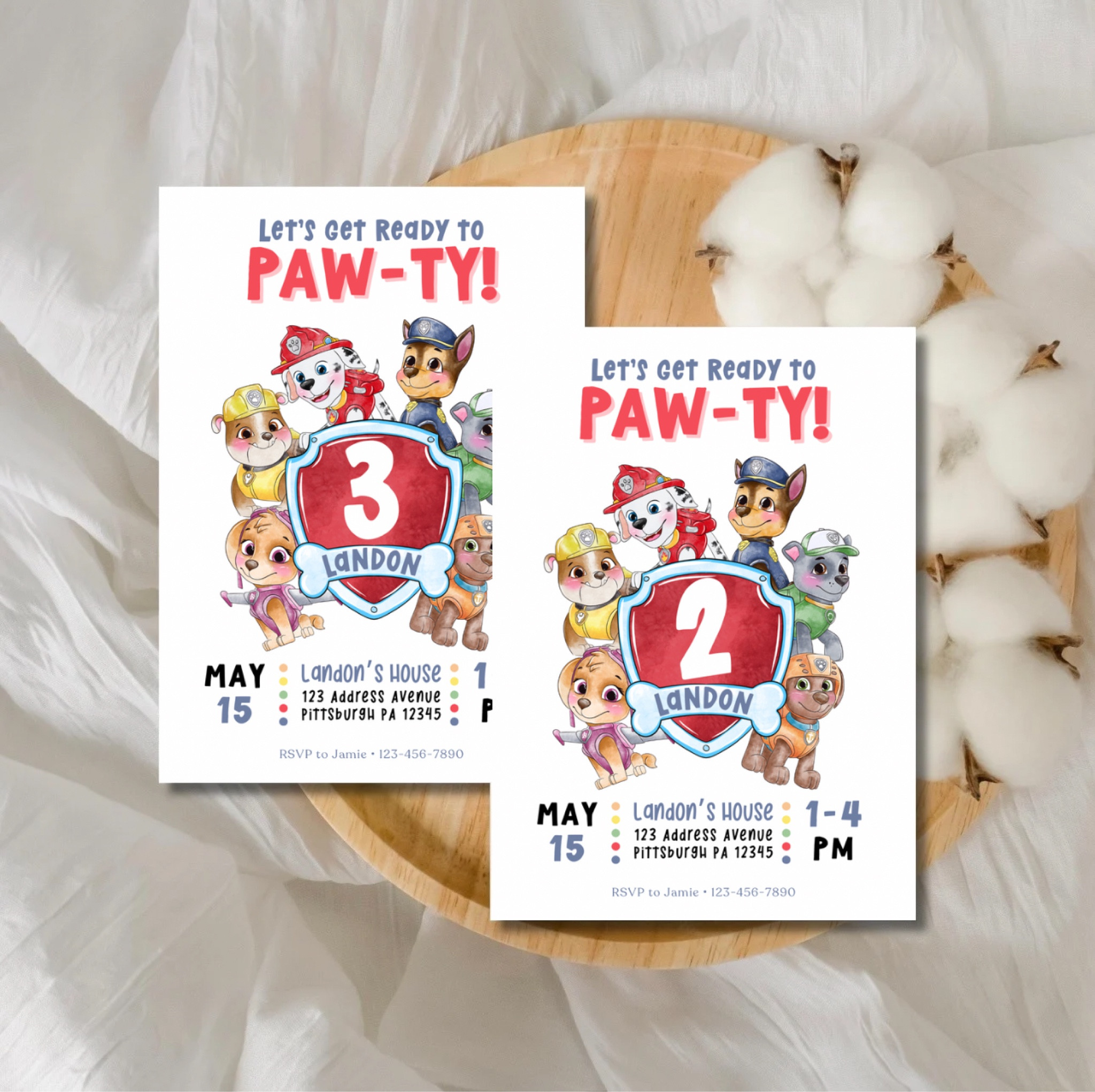 Paw patrol birthday invitations

#LTKKids #LTKParties #LTKSaleAlert