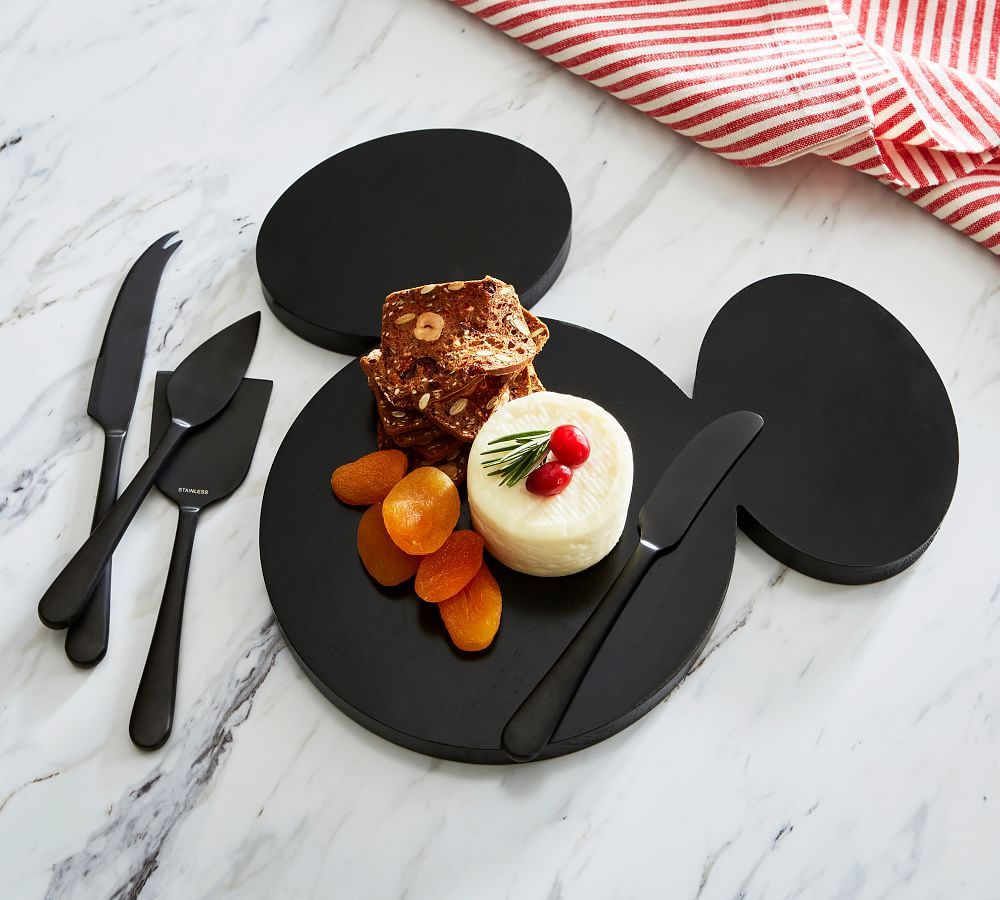 Disney Mickey Mouse Wood Cheese Board | Pottery Barn (US)