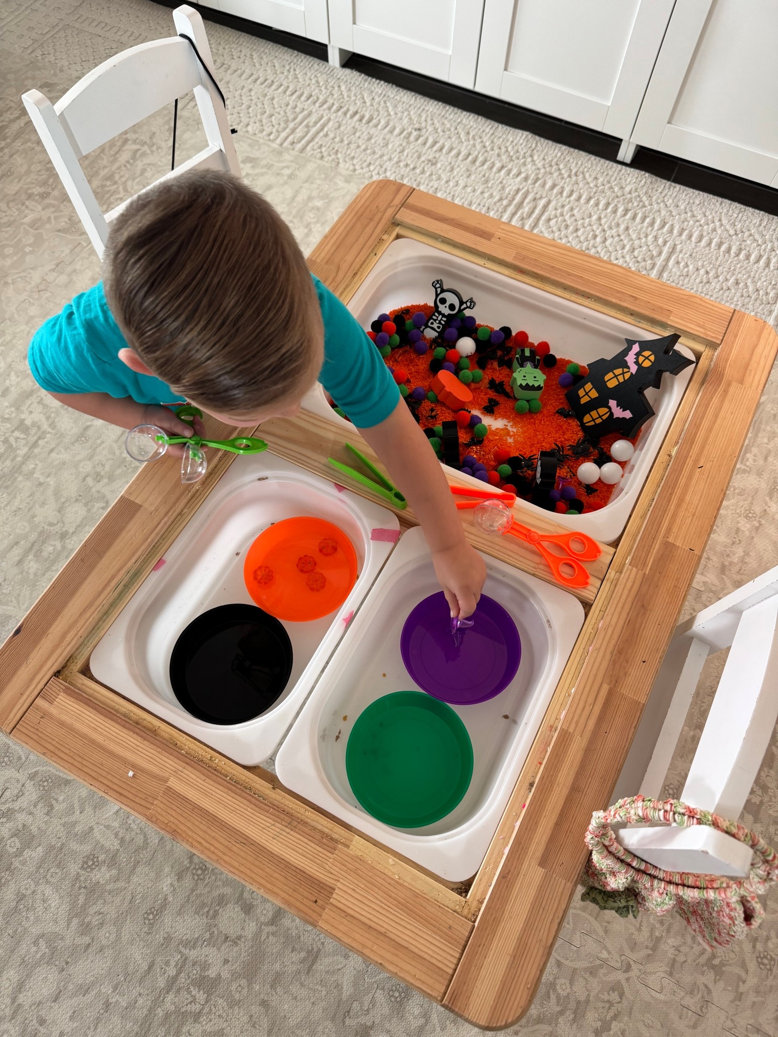 Our sensory table and fun Halloween sensory set up! 

#LTKKids #LTKHalloween #LTKSeasonal